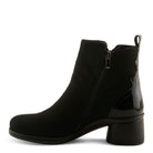 BLACK FAUX SUEDE