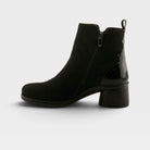 Flexus Carawey Black Faux Suede Boot