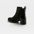 Flexus Carawey Black Faux Suede Boot