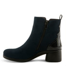 NAVY FAUX SUEDE