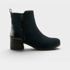 Flexus Carawey Navy Faux Suede Boot