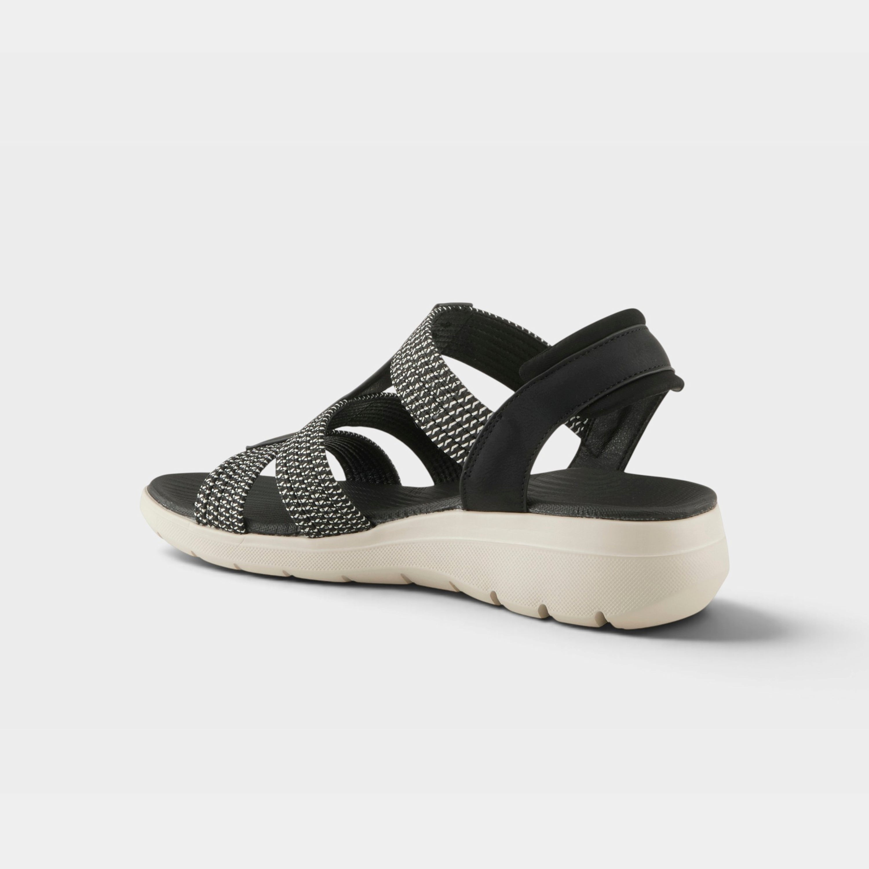 Flexus Cardona Black Sandal