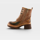 L'Artiste Carnivale boots in Beige Multi, side view
