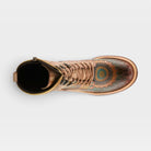 L'Artiste Carnivale boots in Beige Multi, top view