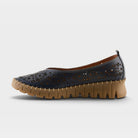 Spring Step Carosa Navy Shoe
