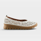 Spring Step Carosa White Shoe