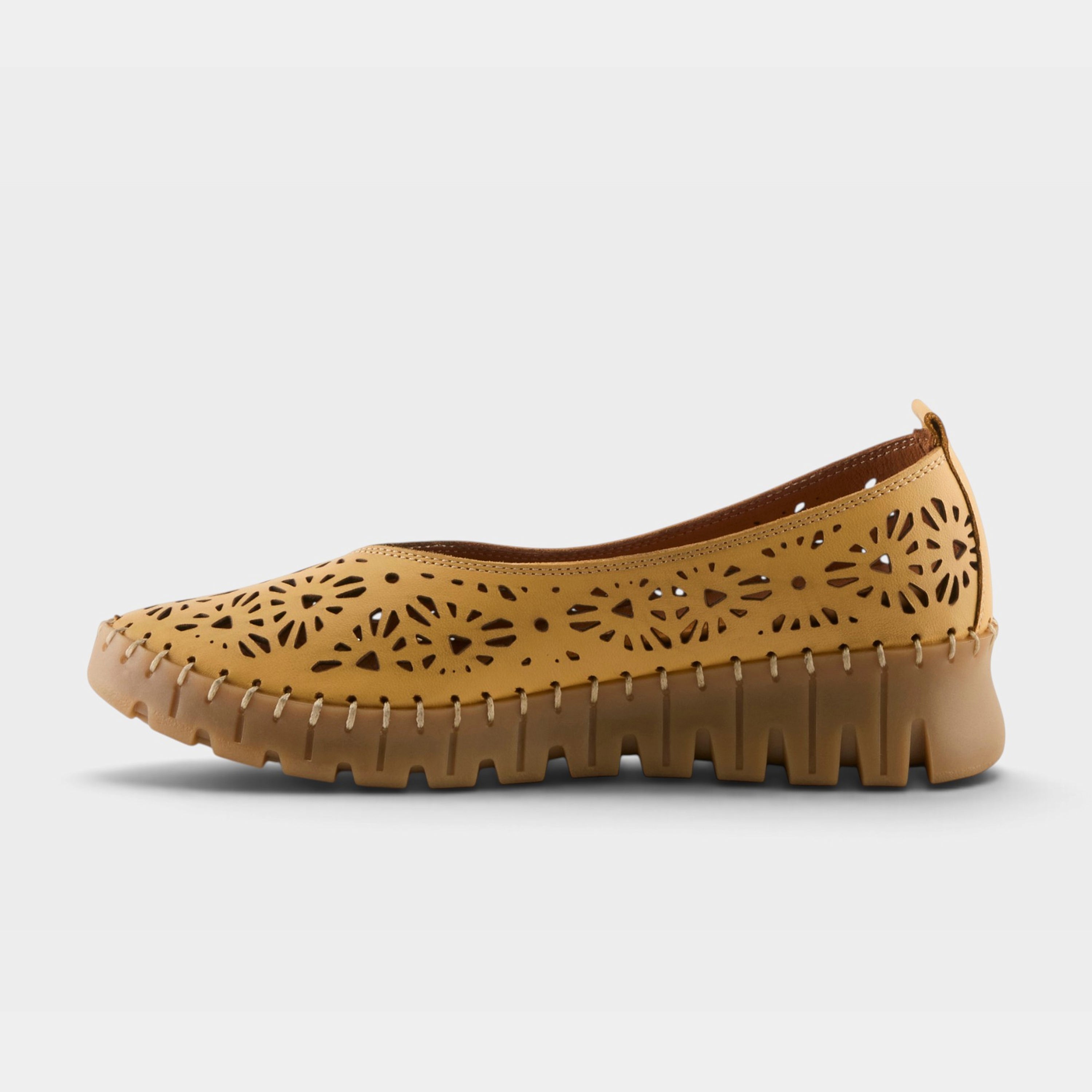 Spring Step Carosa Yellow Shoe