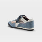 L'Artiste Carpediem sneakers in Blue Multi Suede, alternate angle view