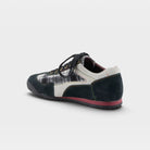 L'Artiste Carpediem sneakers in Black Multi Suede, alternate angle view