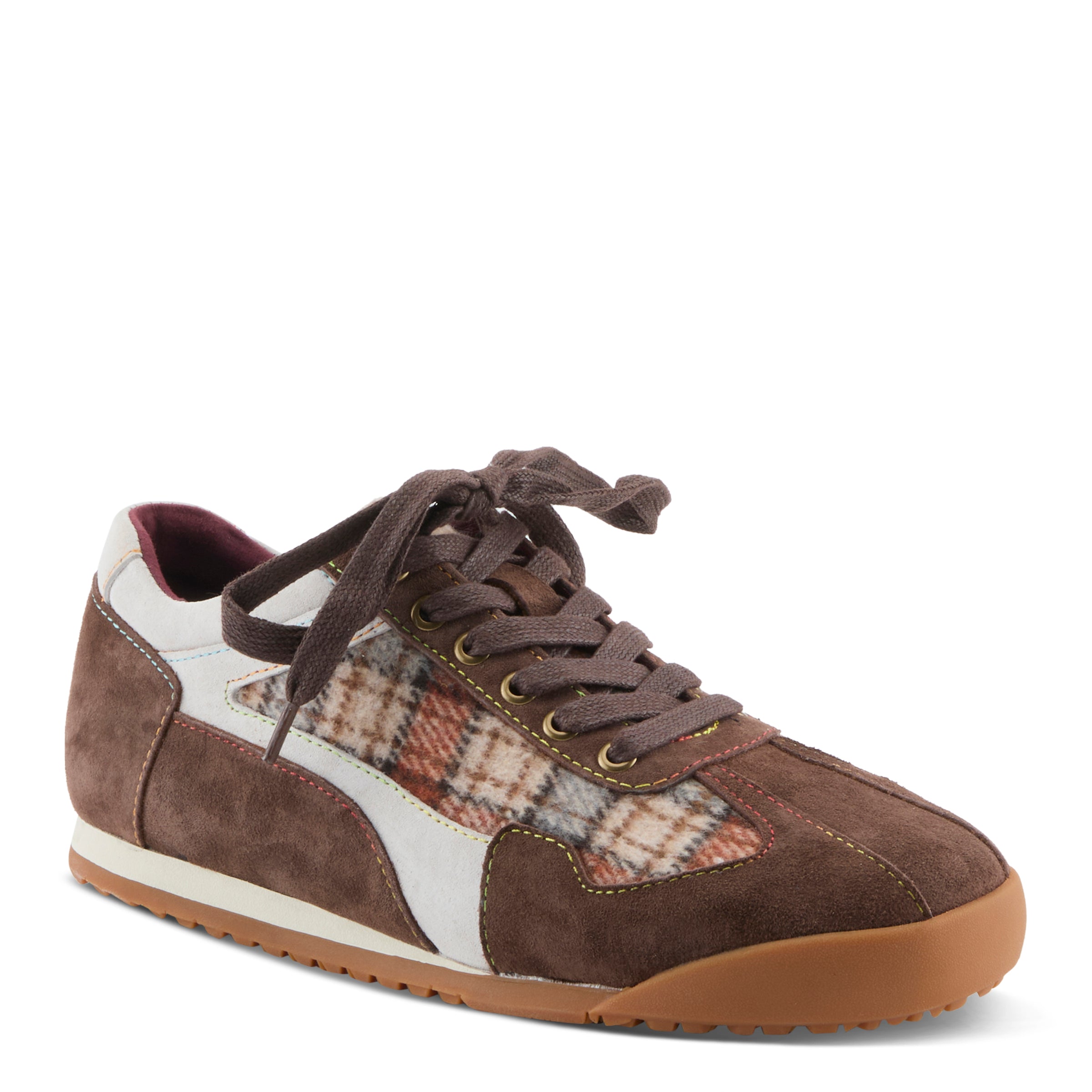 BROWN MULTI SUEDE