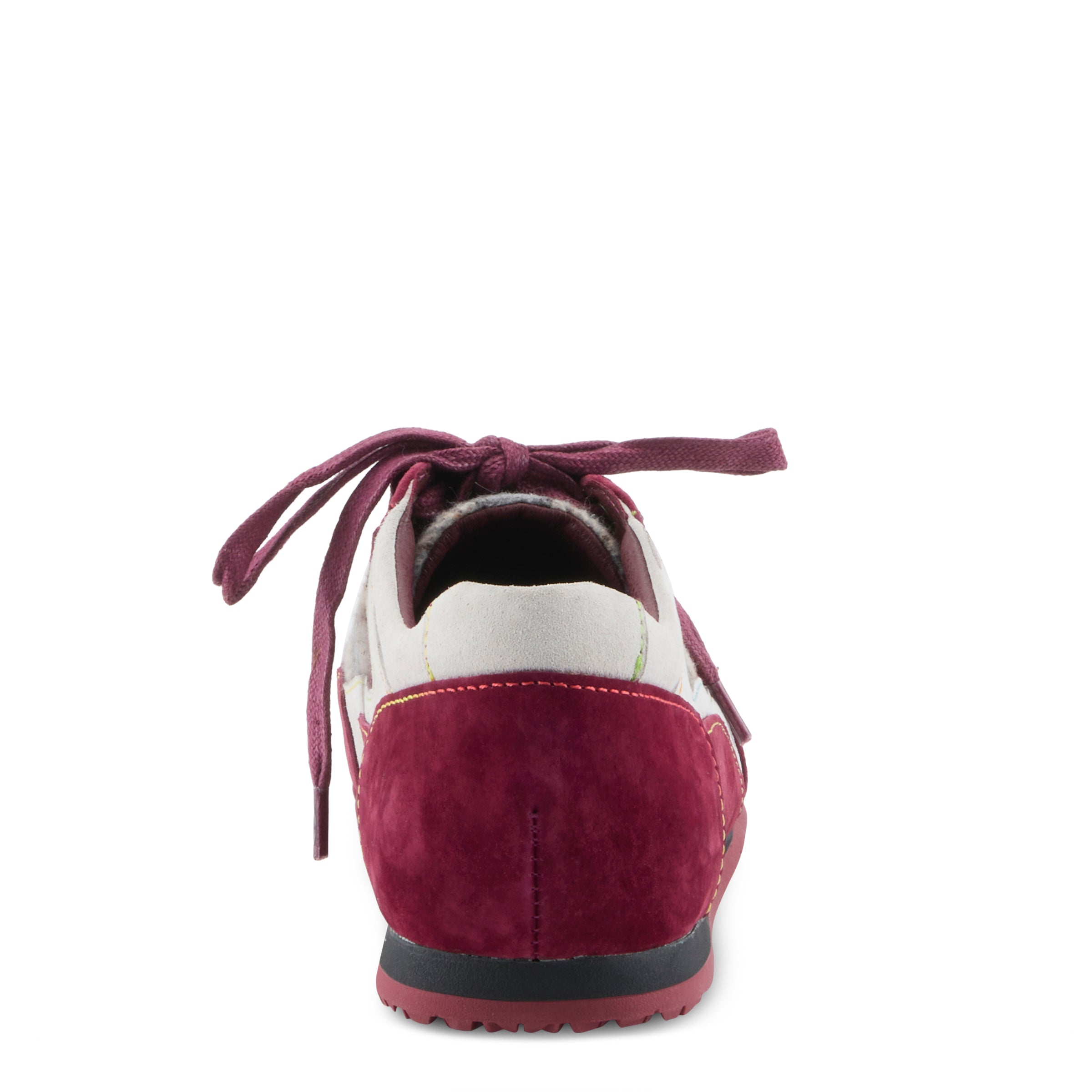 RED MULTI SUEDE
