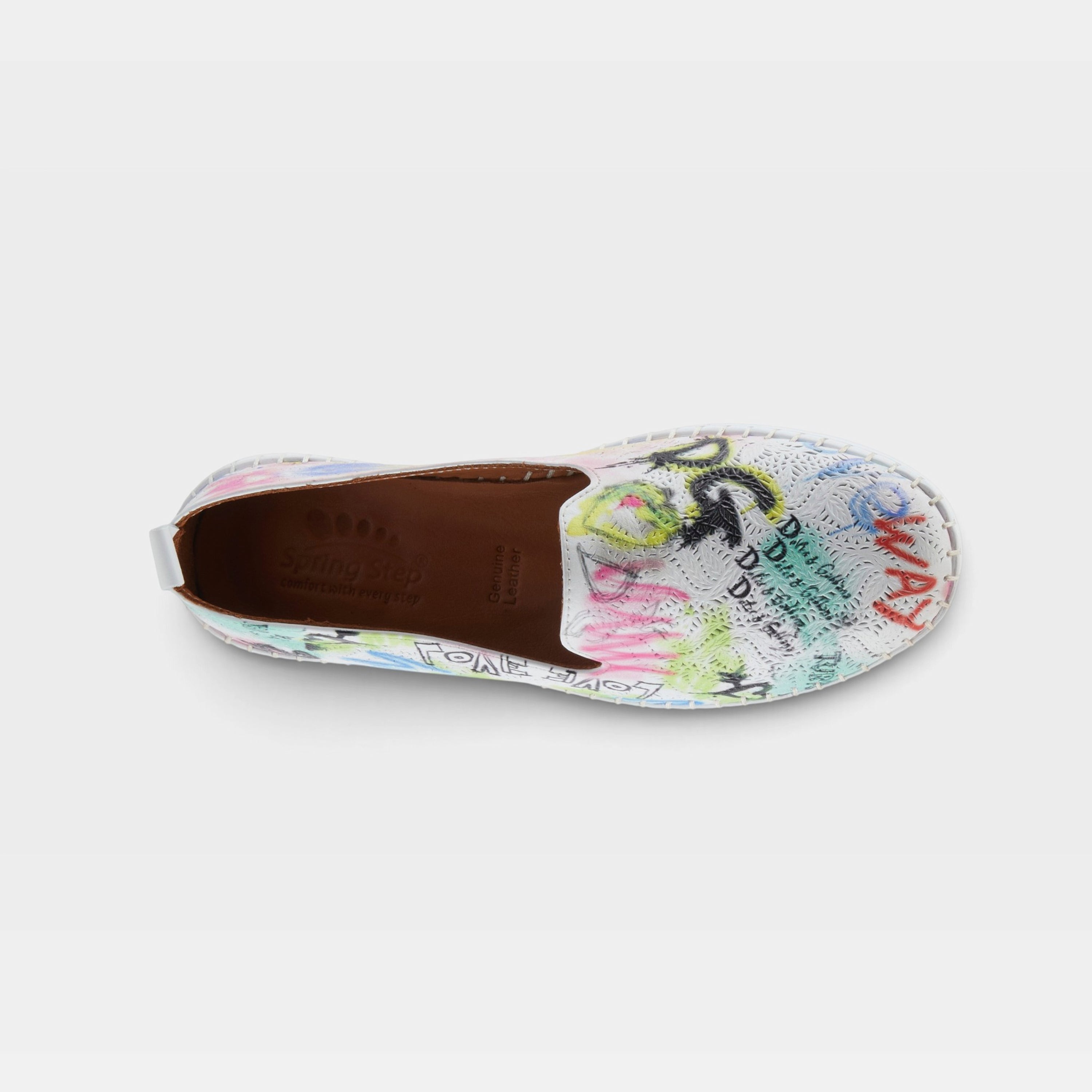 Spring Step Carraway Pink Multi Shoe