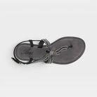 Azura Cartwheel Black Sandal