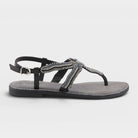 Azura Cartwheel Black Sandal