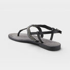 Azura Cartwheel Black Sandal