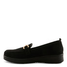 BLACK FAUX SUEDE