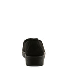 BLACK FAUX SUEDE