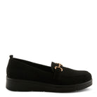 BLACK FAUX SUEDE