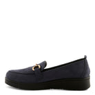 BLUE FAUX SUEDE
