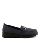 BLUE FAUX SUEDE