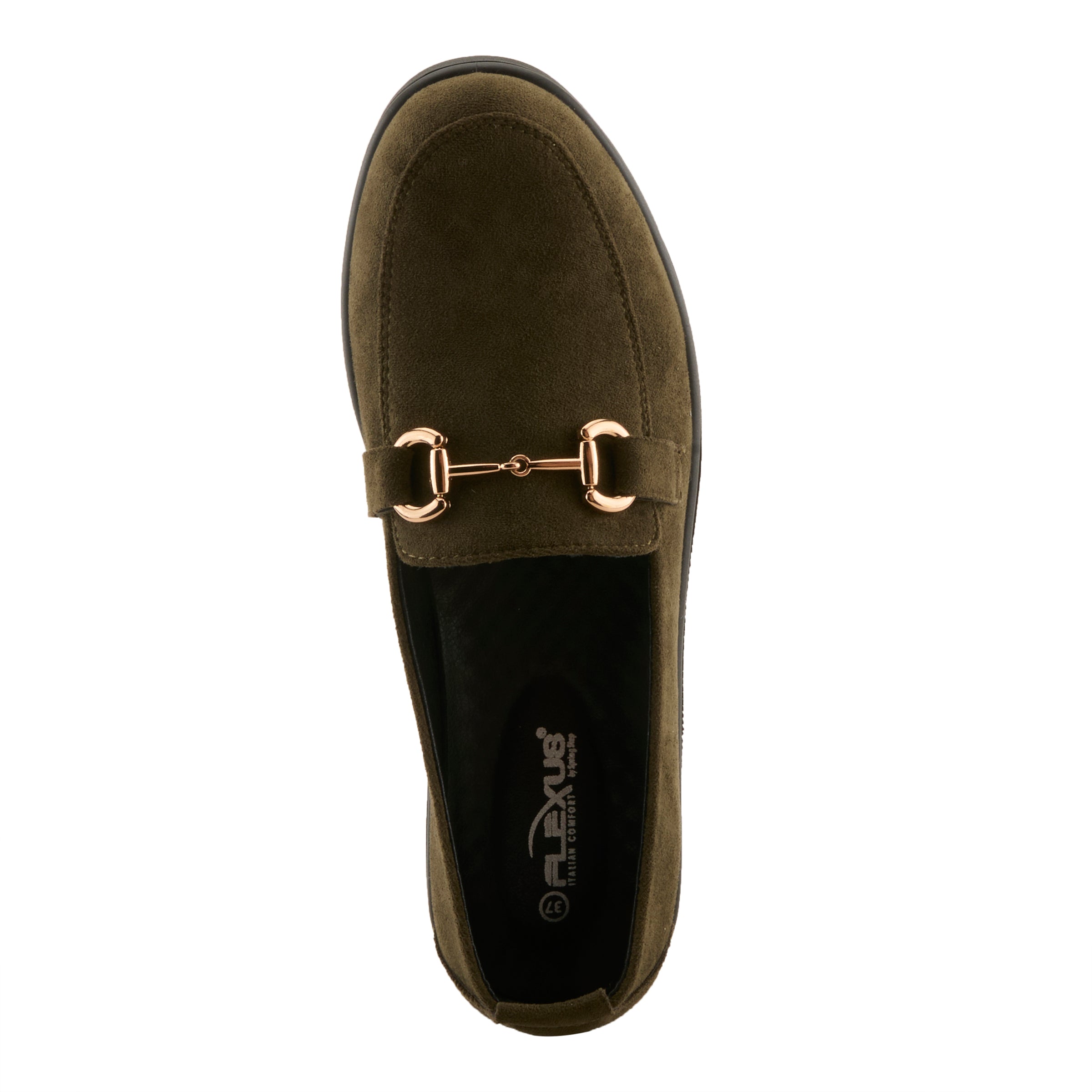 OLIVE FAUX SUEDE