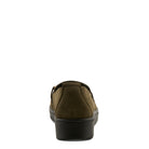 OLIVE FAUX SUEDE