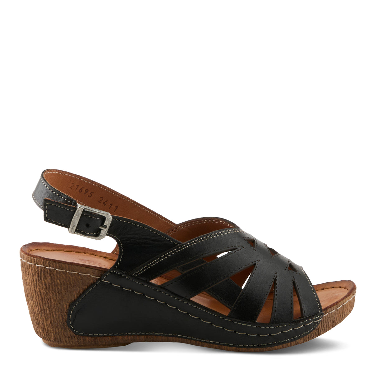 Spring Step SPRING STEP CATHY SANDALS sandal in black with comfortable everyday design