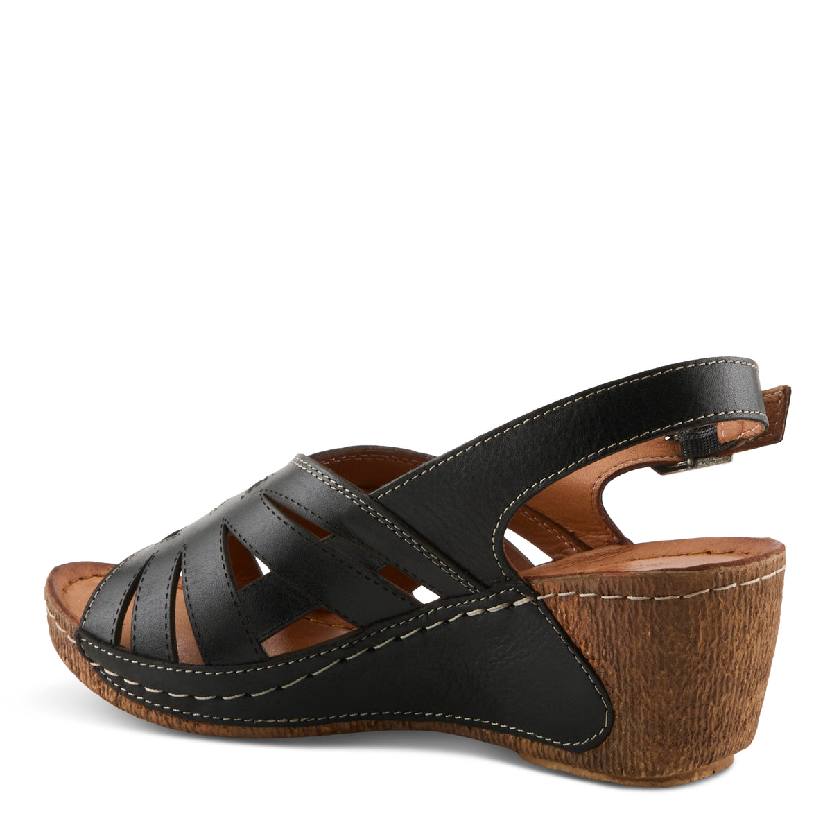 Spring Step SPRING STEP CATHY SANDALS sandal in black with comfortable everyday design