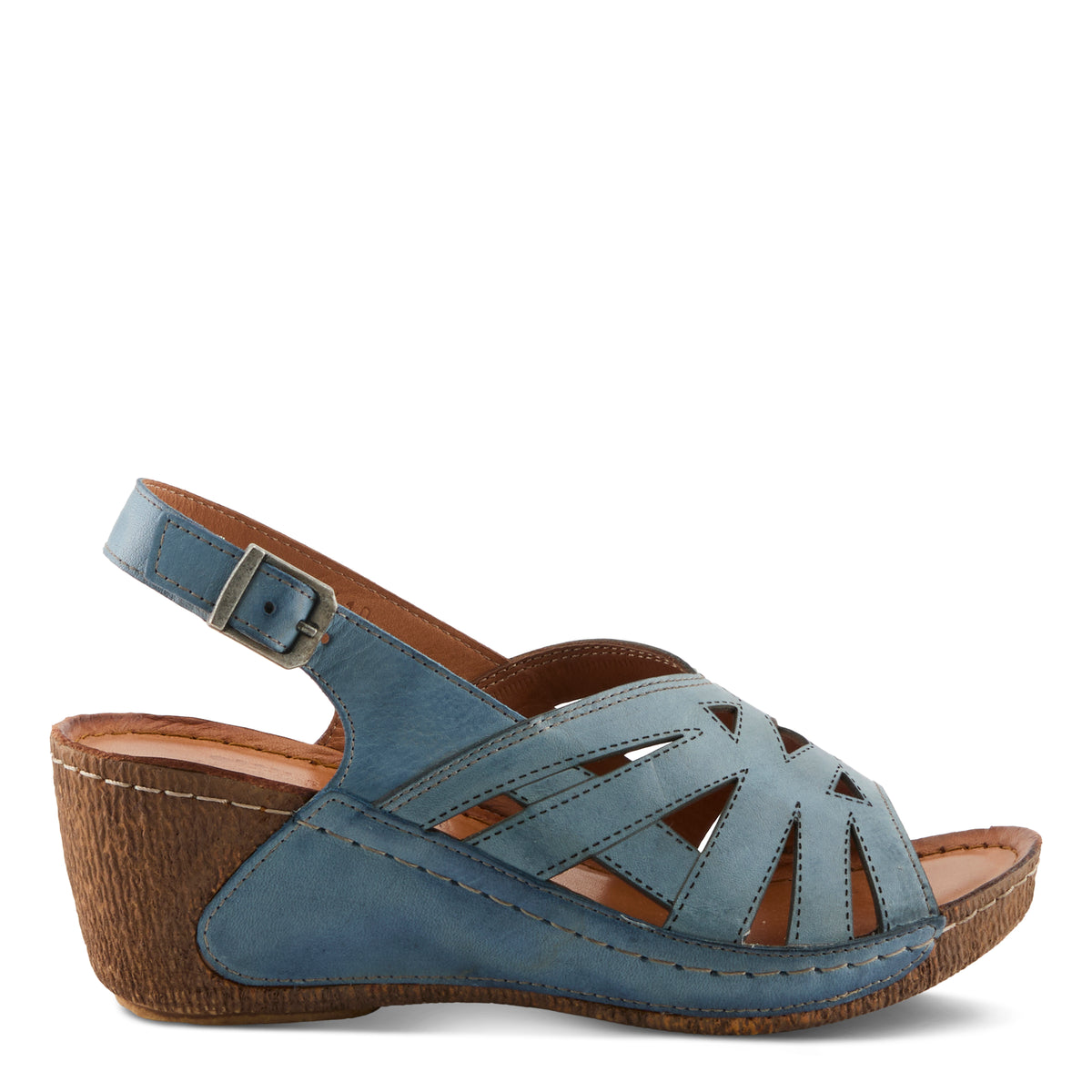 Spring Step SPRING STEP CATHY SANDALS sandal in blue with comfortable everyday design