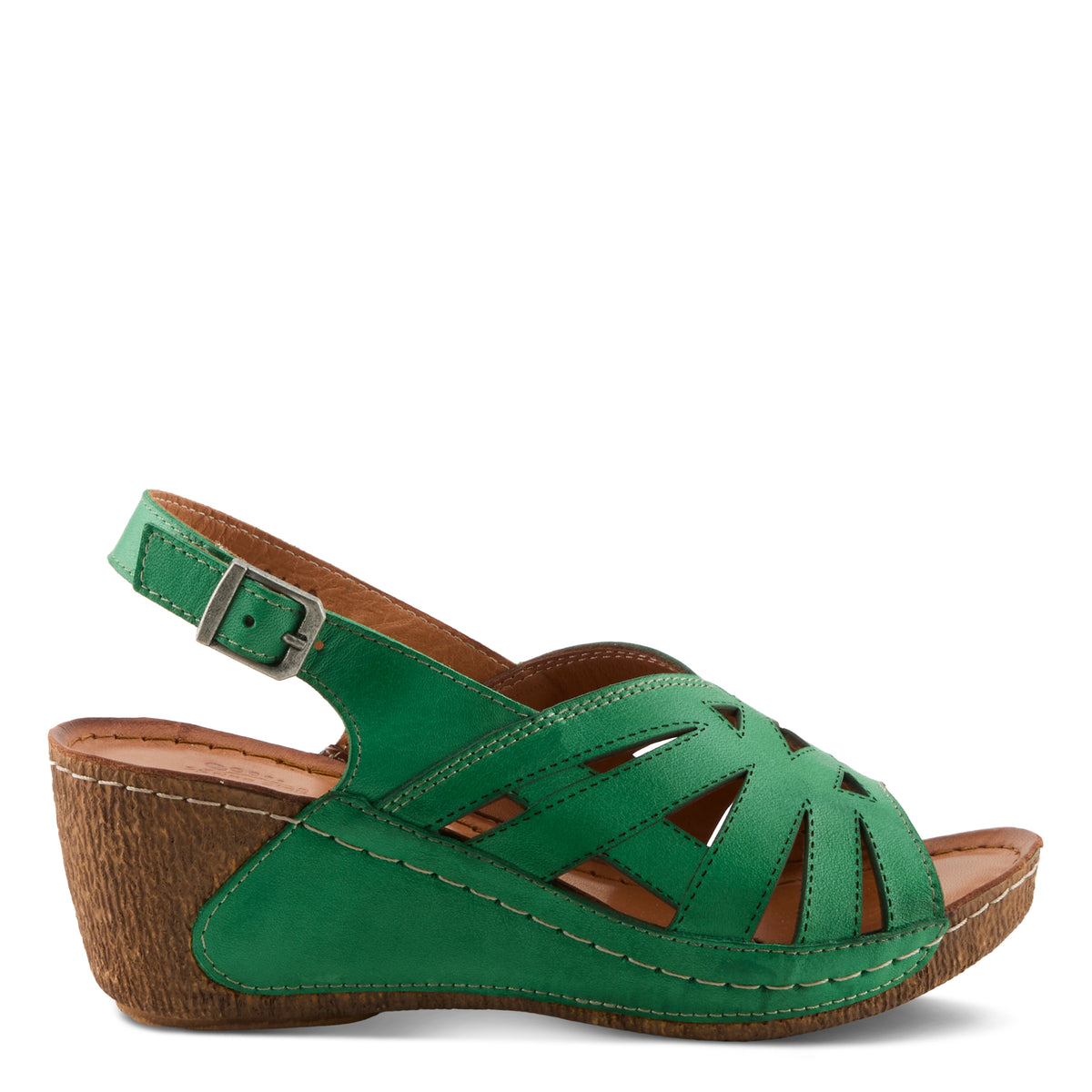 Spring Step SPRING STEP CATHY SANDALS sandal in green with comfortable everyday design