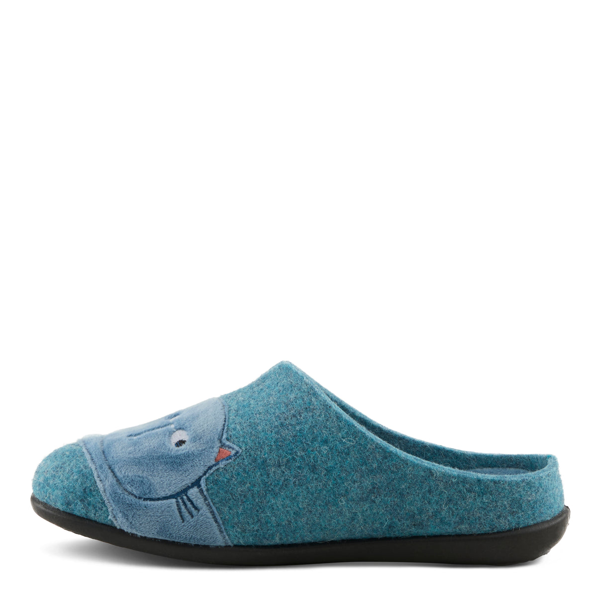 Flexus FLEXUS CATSEYE SLIPPERS comfort shoe in blue with flexible sole
