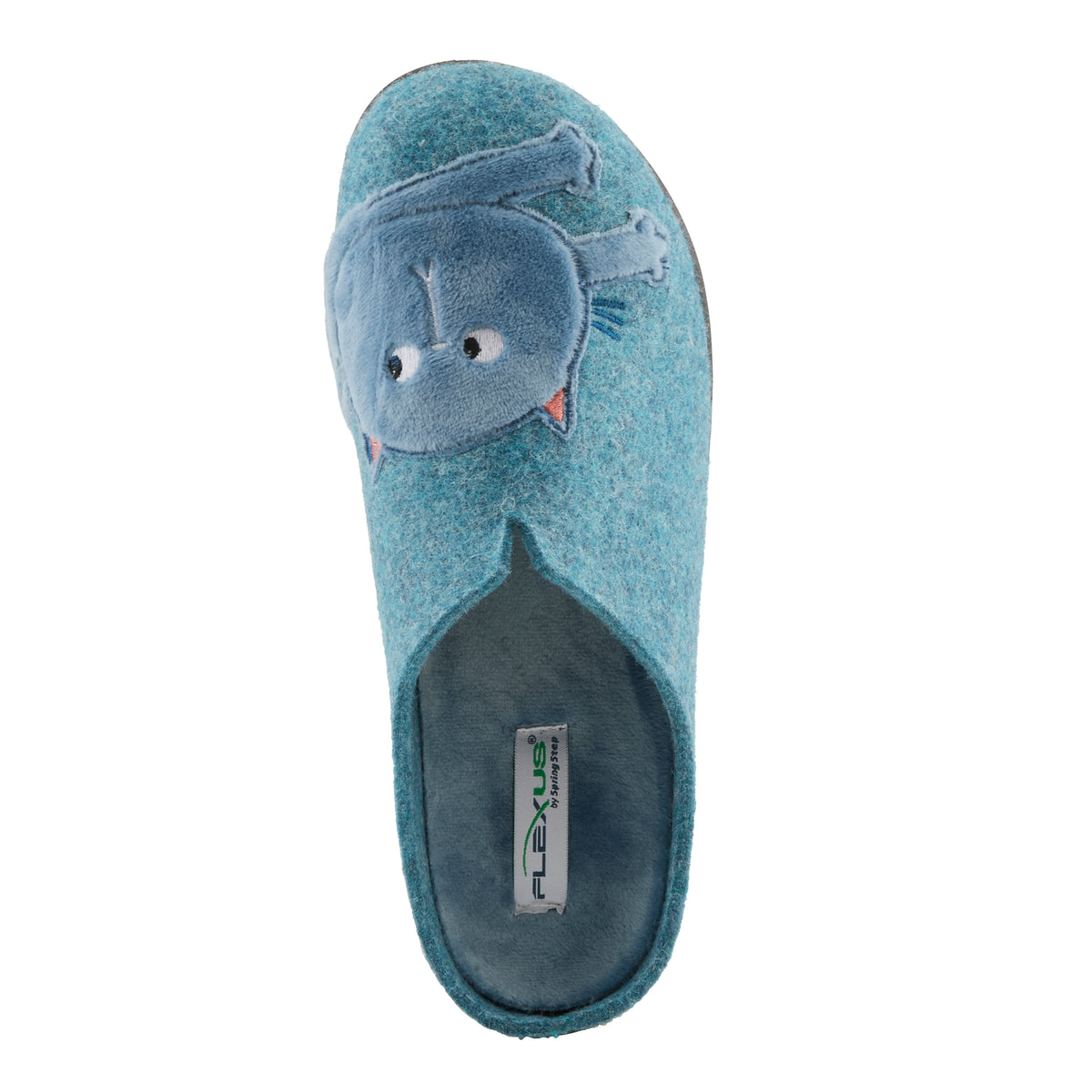 Flexus FLEXUS CATSEYE SLIPPERS comfort shoe in blue with flexible sole