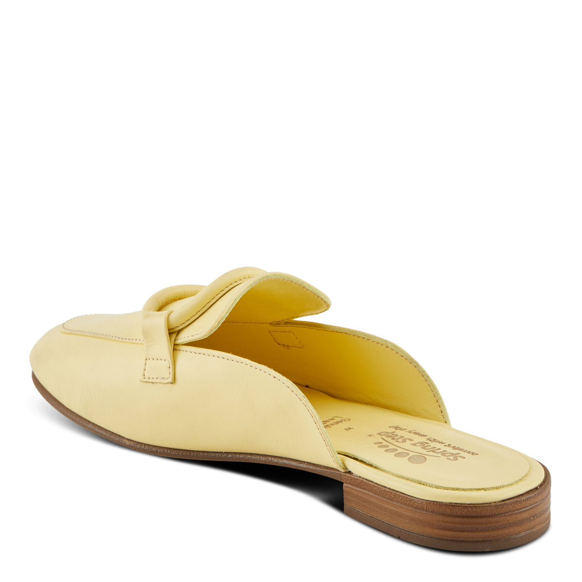 Spring Step SPRING STEP CAVANAGH SHOES shoe in light yellow with comfortable everyday design