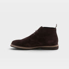 Spring Step Men Cavidan Dark Brown Suede Boot