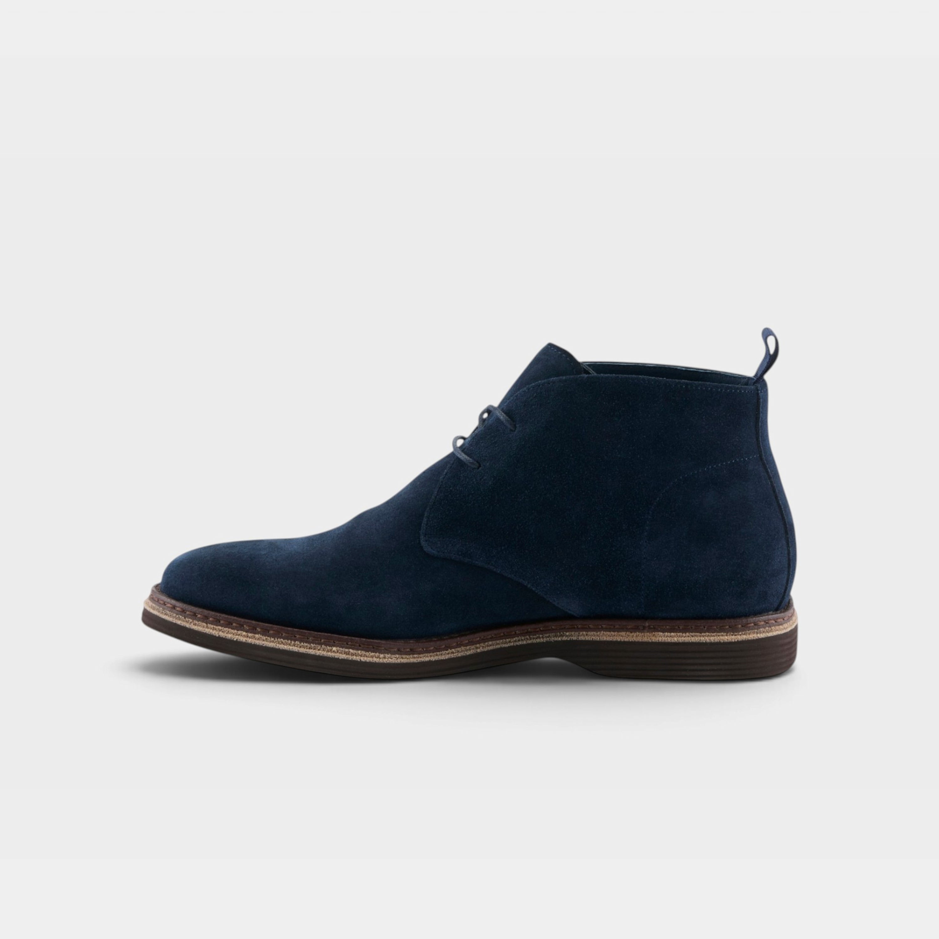 Spring Step Men Cavidan Navy Suede Boot