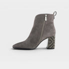 Azura Celeste Grey Suede Boot