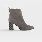 Azura Celeste Grey Suede Boot