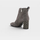 Azura Celeste Grey Suede Boot