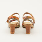 L'Artiste L'ARTISTE CHAGELL SANDALS sandal in pink multi with handcrafted leather design