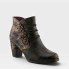 L'Artiste CHAKAKHAN BOOTS in BLACK MULTI, front view