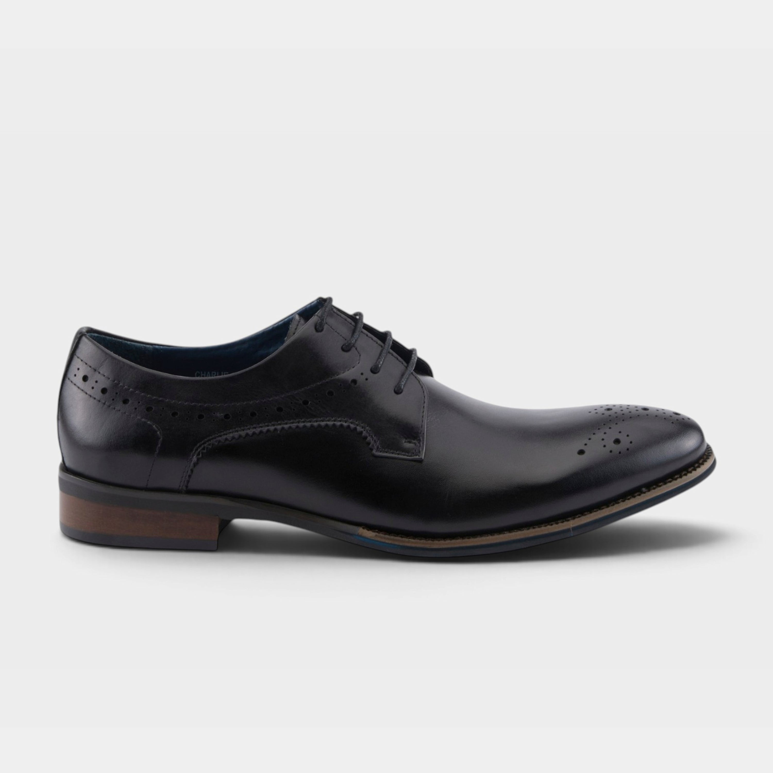 Spring Step Men Charlie Black Shoe