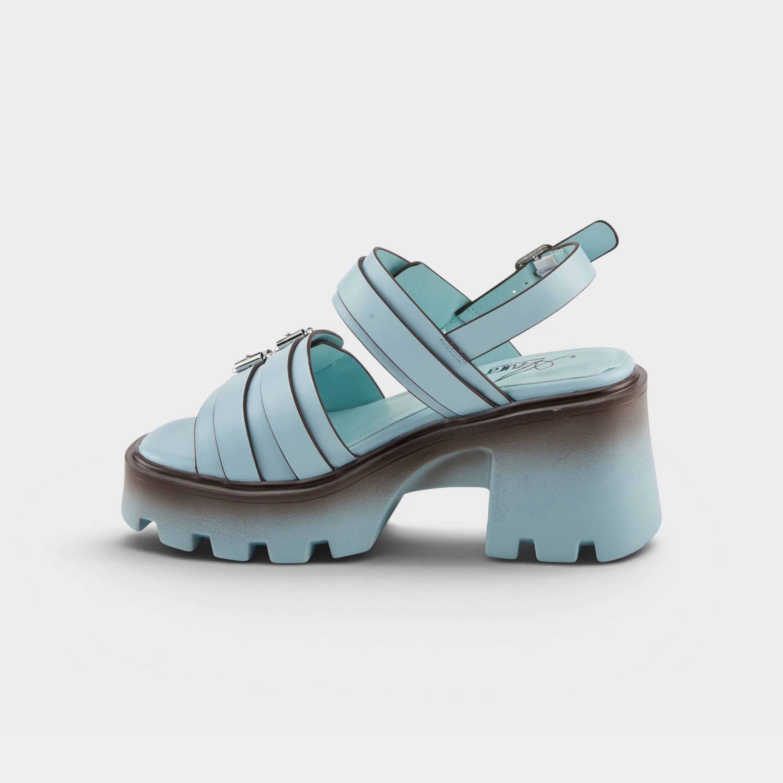 Azura Cheekychic Sky Blue Sandal