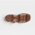 Azura Cheekychic Taupe Sandal