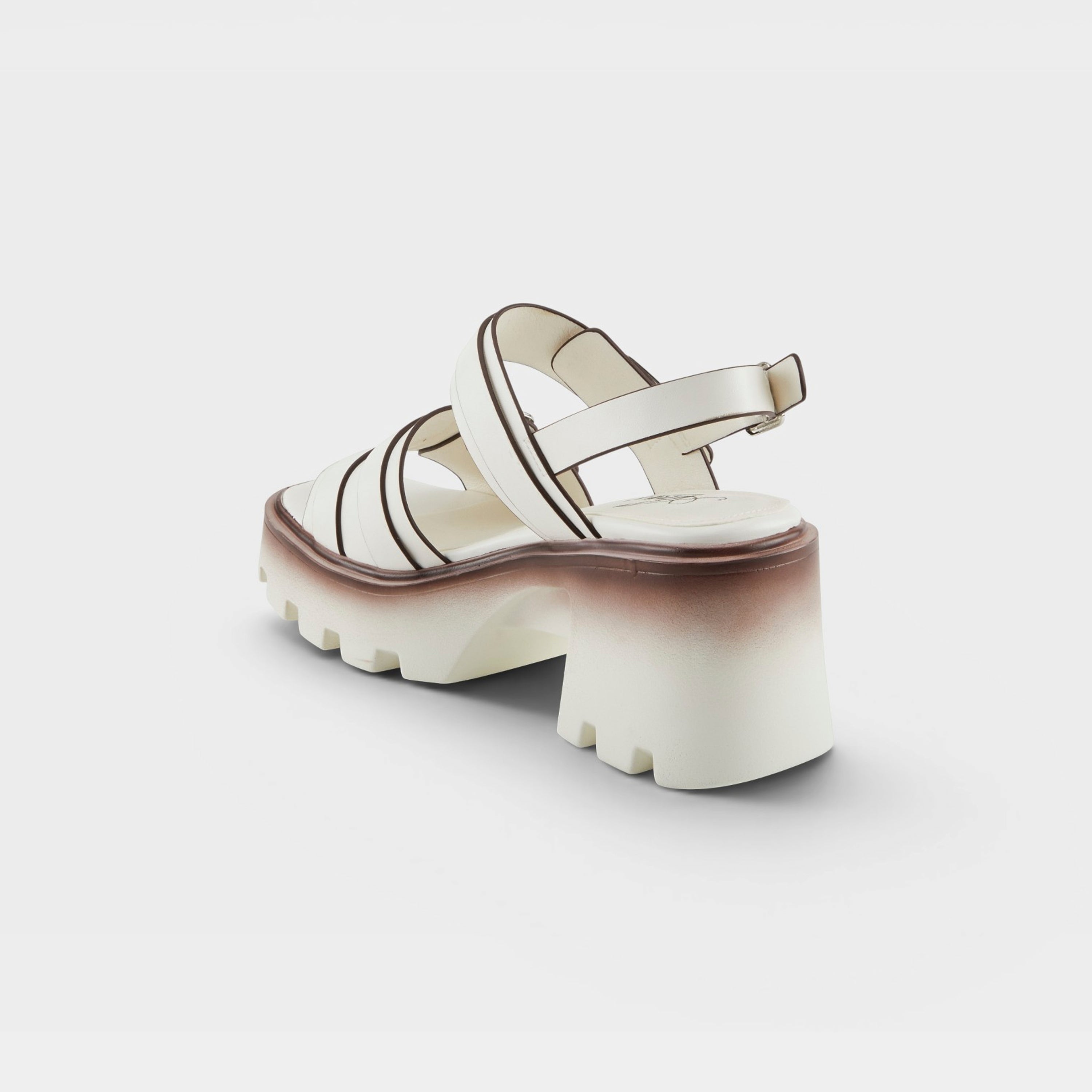 Azura Cheekychic White Sandal