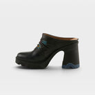 L'Artiste Chemistry shoes in Black Multi, side view