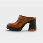 L'Artiste Chemistry shoes in Camel Multi, side view