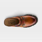 L'Artiste Chemistry shoes in Camel Multi, top view