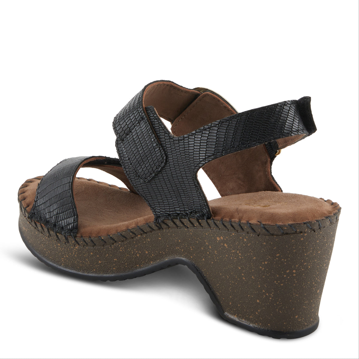 Spring Step SPRING STEP CHENDA SANDALS sandal in black with comfortable everyday design