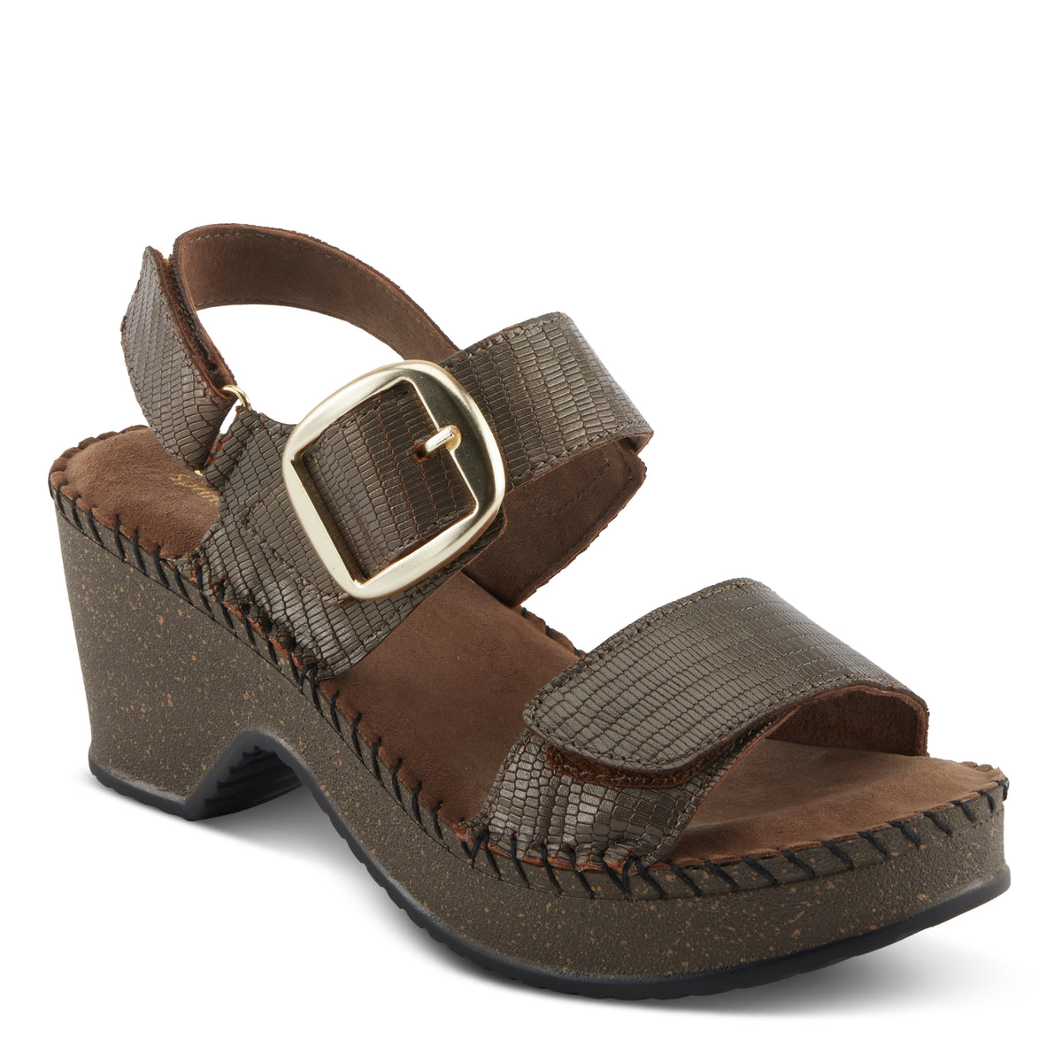Spring Step SPRING STEP CHENDA SANDALS sandal in bronze with comfortable everyday design