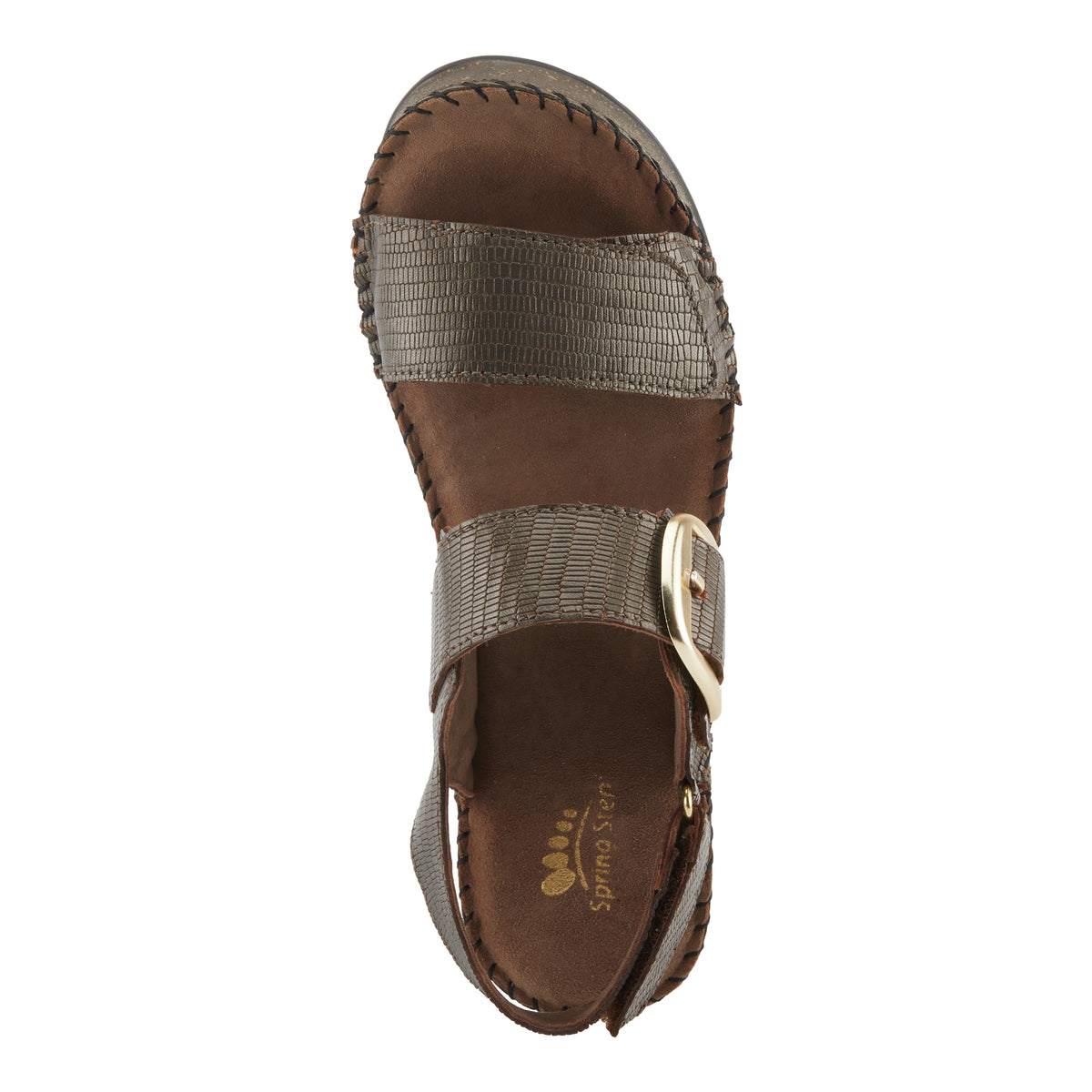 Spring Step SPRING STEP CHENDA SANDALS sandal in bronze with comfortable everyday design